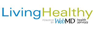 Living Healthy Powered by WebMD logo